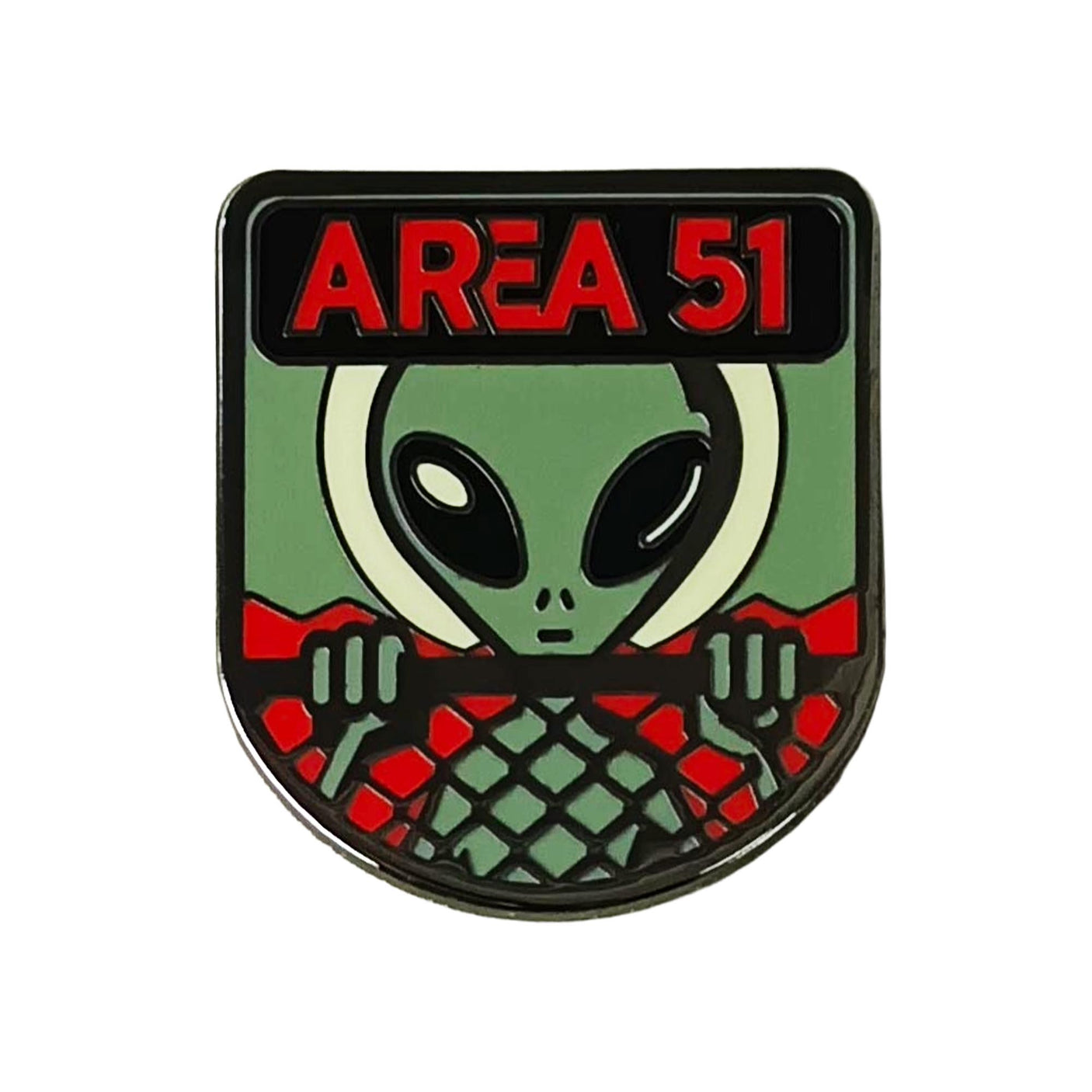 Area 51 Enamel Pin
