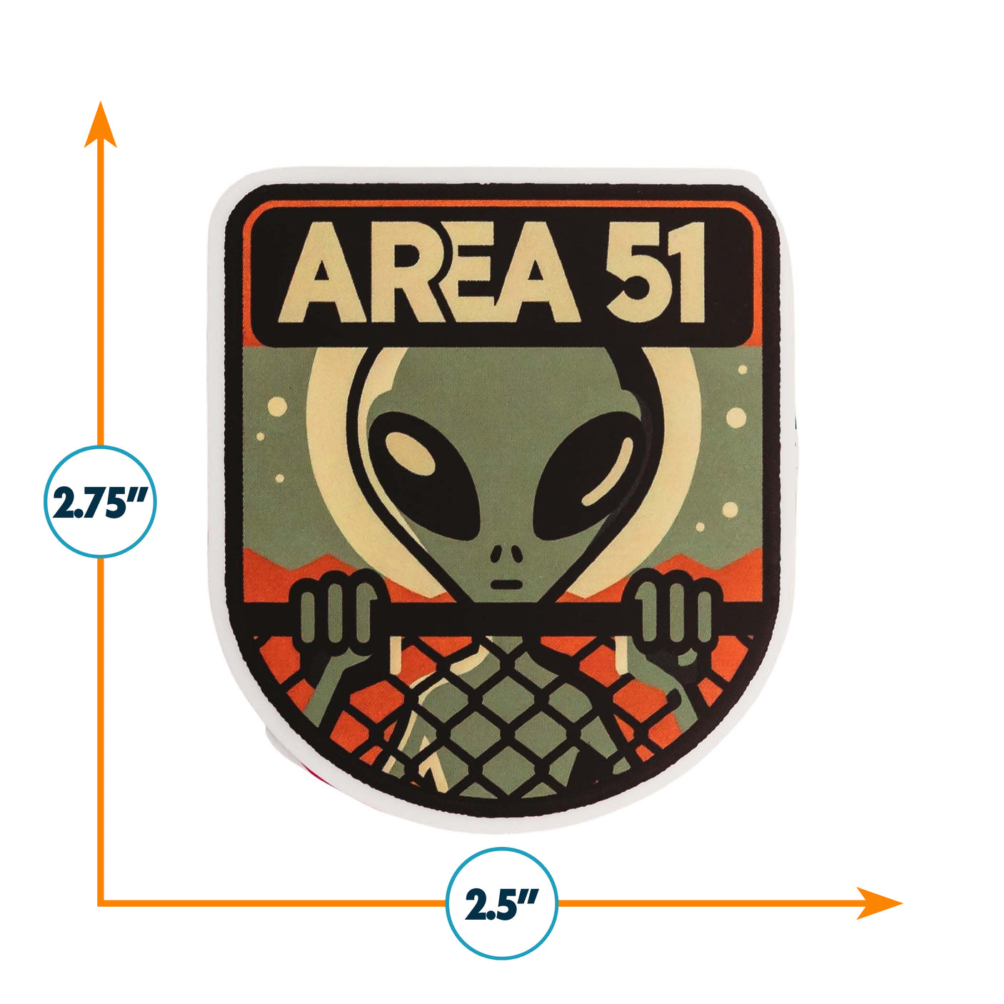 Area 51 Sticker