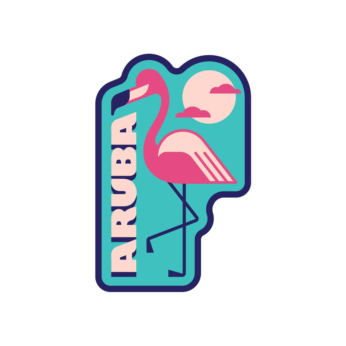 Aruba Sticker – Vagabond Heart