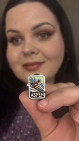 Aspen Colorado Enamel Pin
