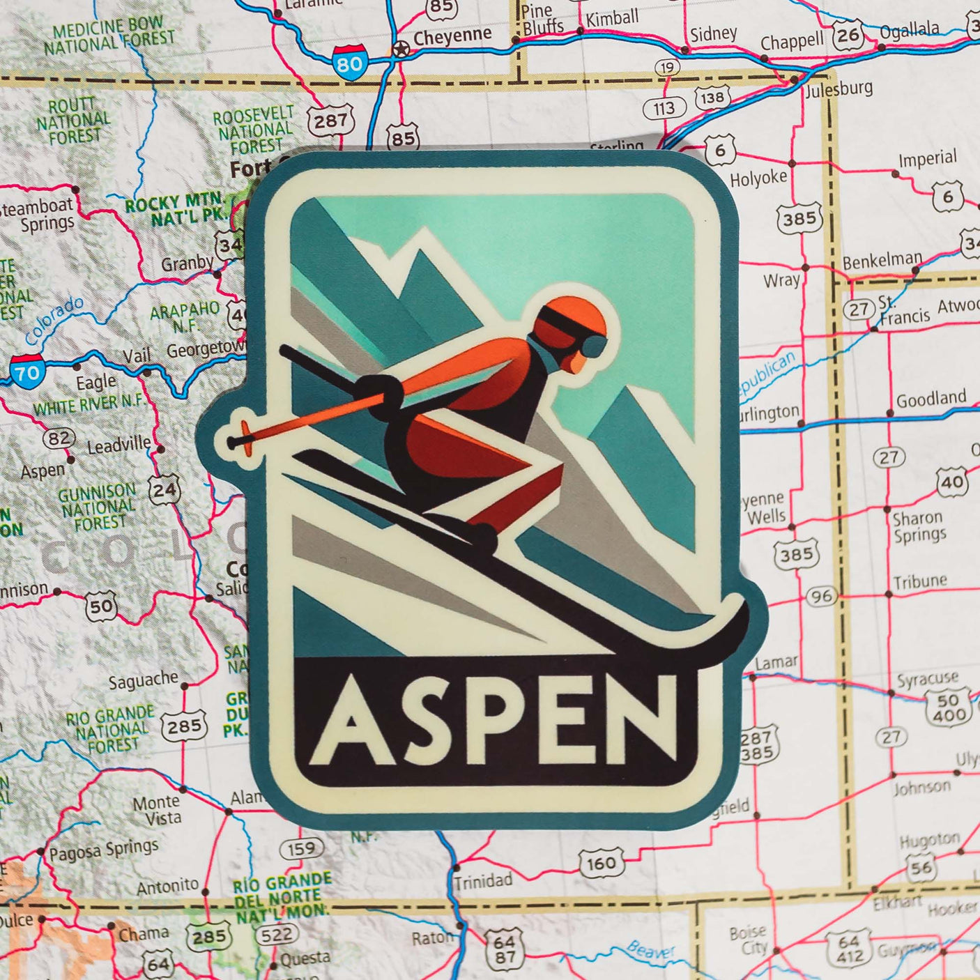 Aspen Colorado Sticker