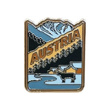 Austria Enamel Pin