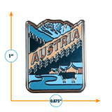 Austria Enamel Pin