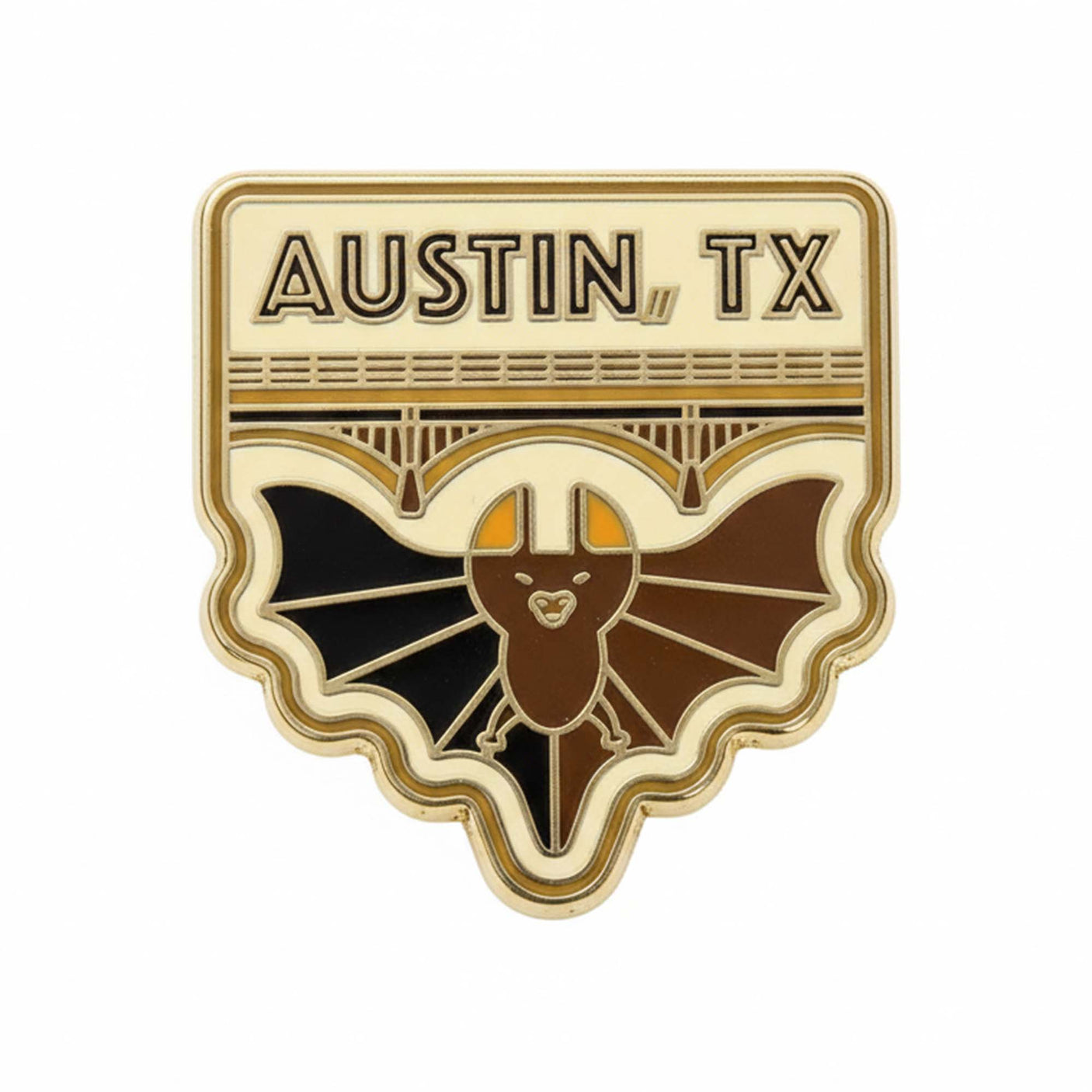 Austin Enamel Pin
