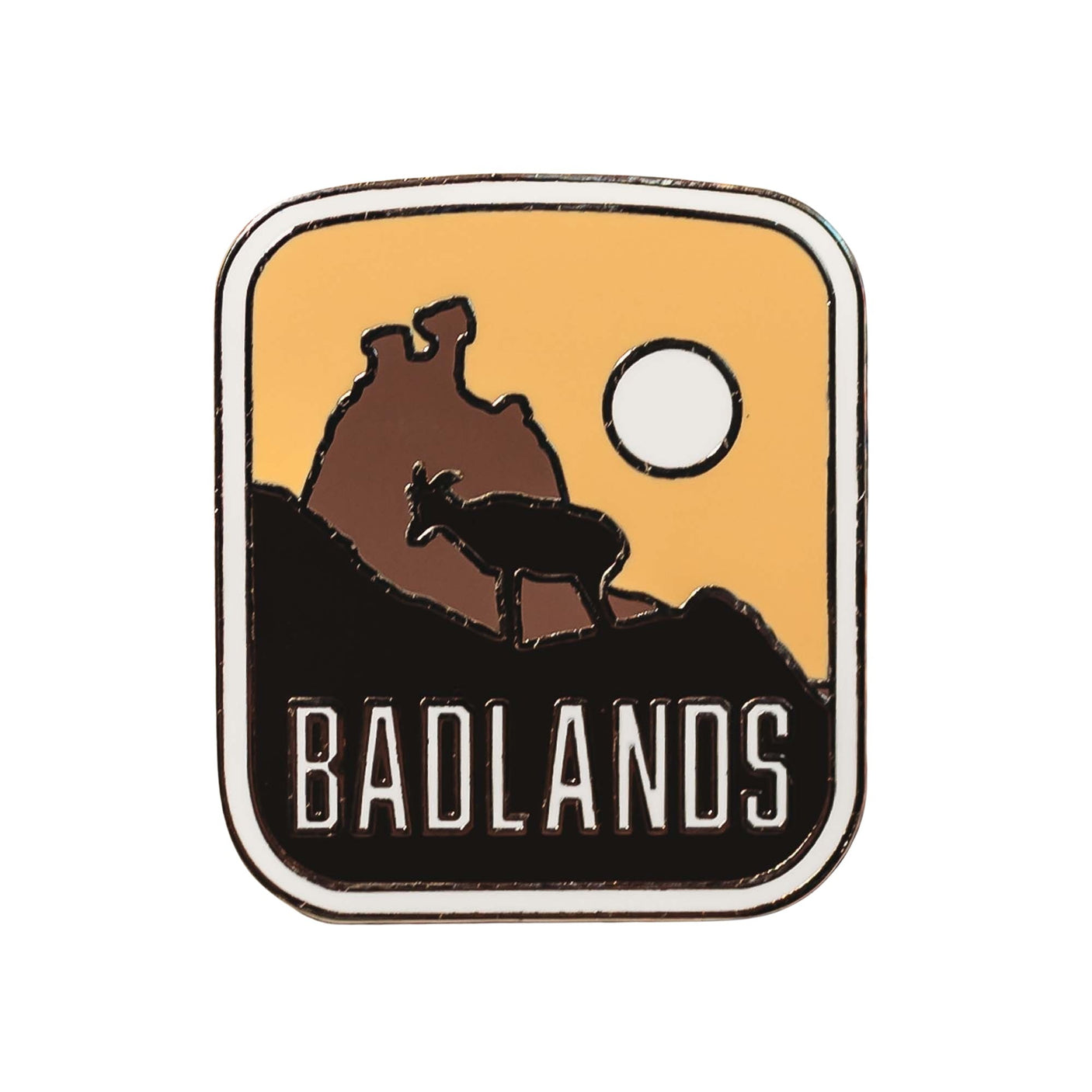 Badlands National Park Enamel Pin
