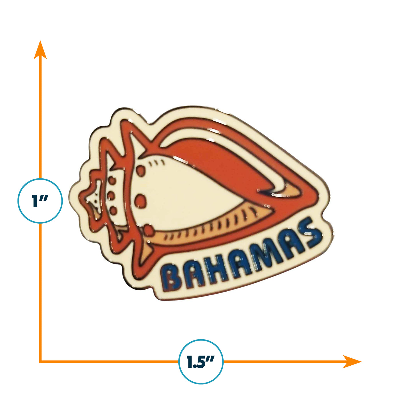 Bahamas Enamel Pin
