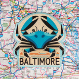 Baltimore Maryland Sticker