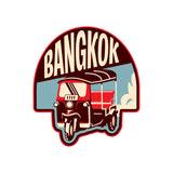 Bangkok Thailand Iron On Patch