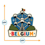 Belgium Vinyl Sticker