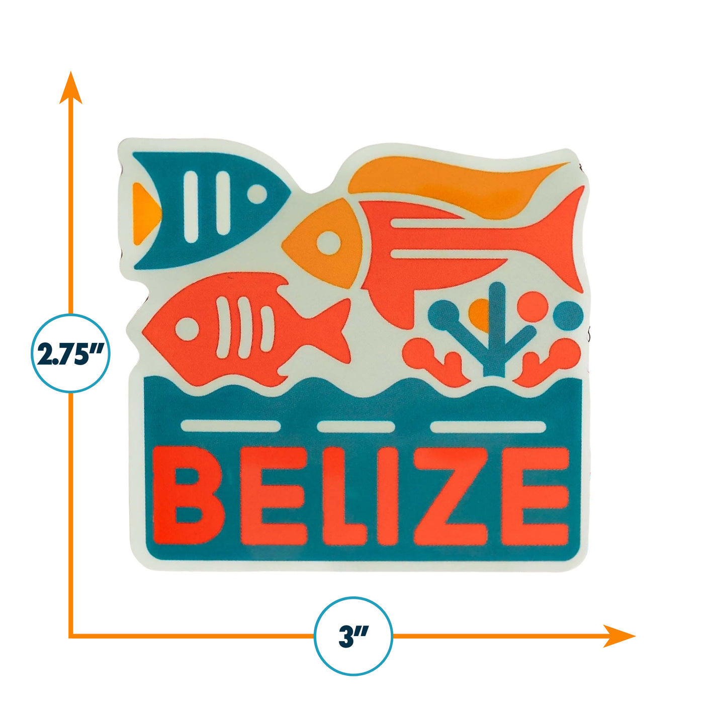 Belize Sticker