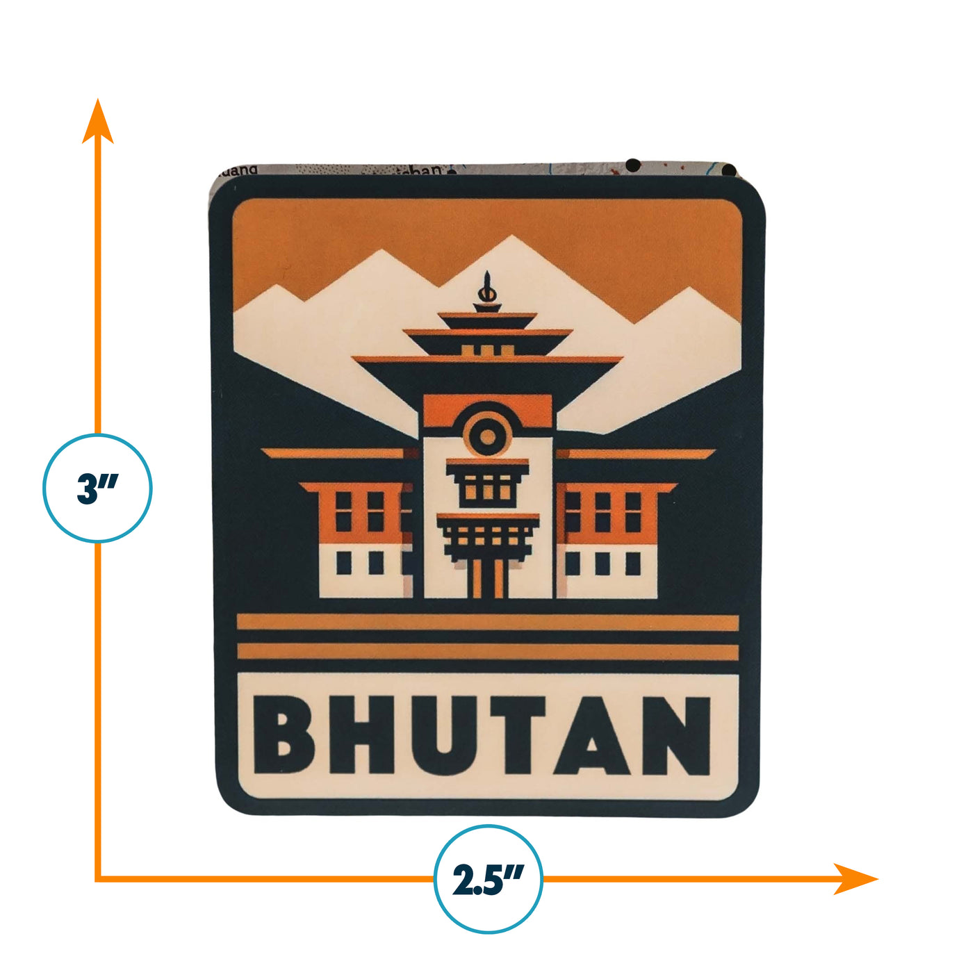 Bhutan Sticker