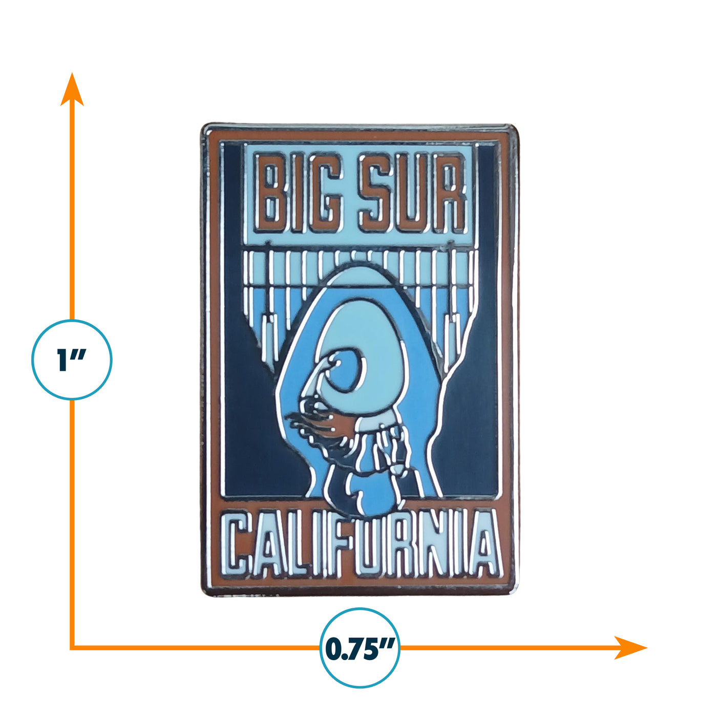 Big Sur Enamel Pin