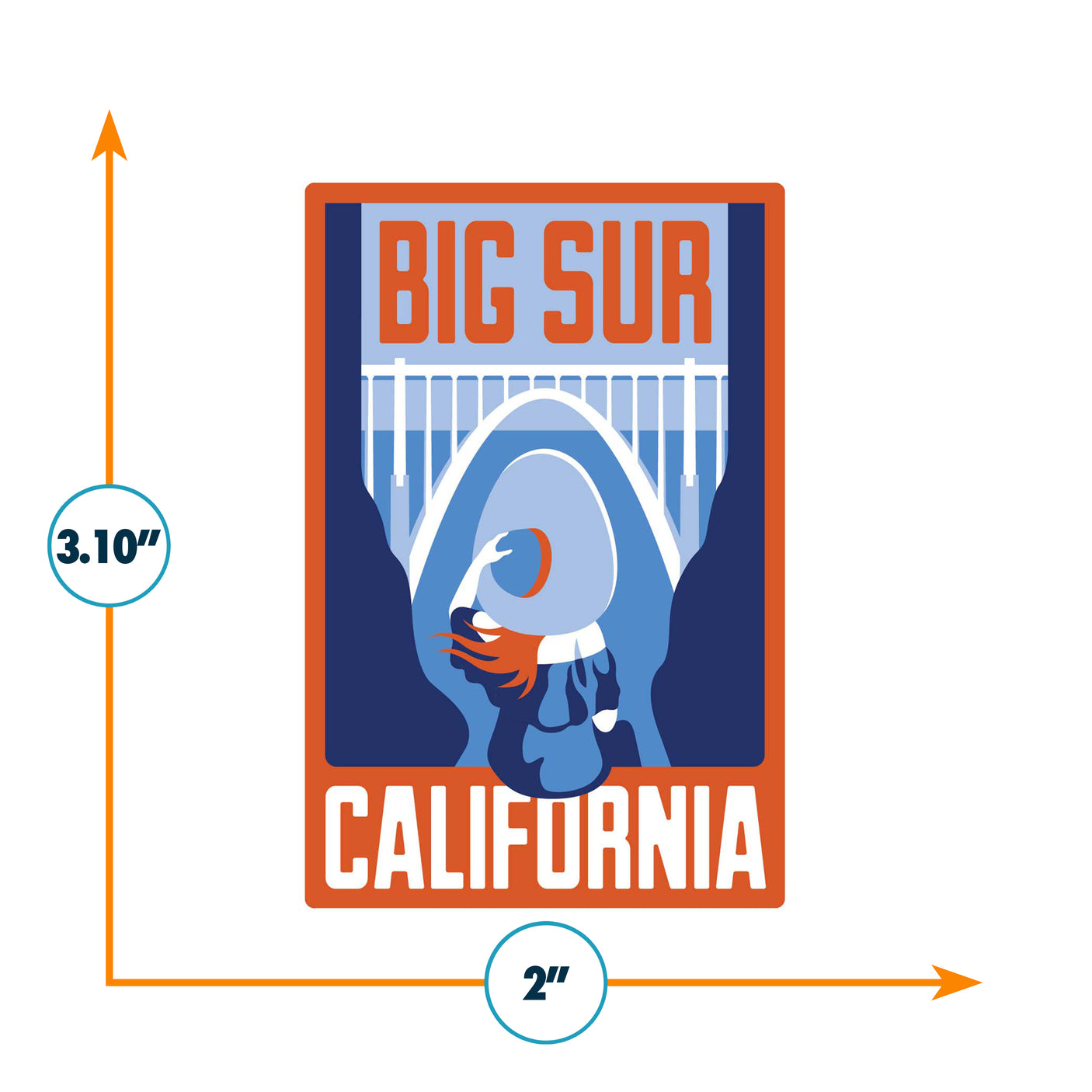 Big Sur Sticker