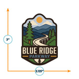 Blue Ridge Parkway Vinyl Sticker