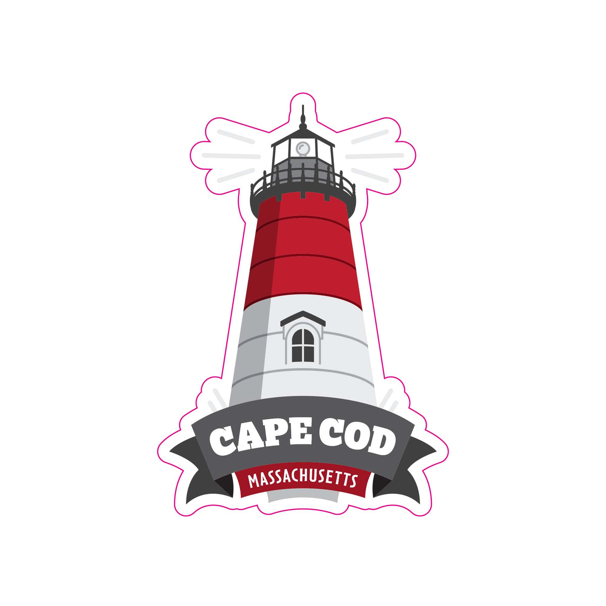 Cape Cod Vinyl Sticker