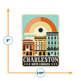 Charleston, SC Fridge Magnet