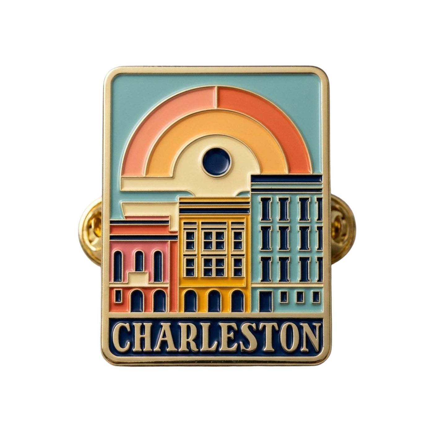 Charleston, SC Enamel Pin