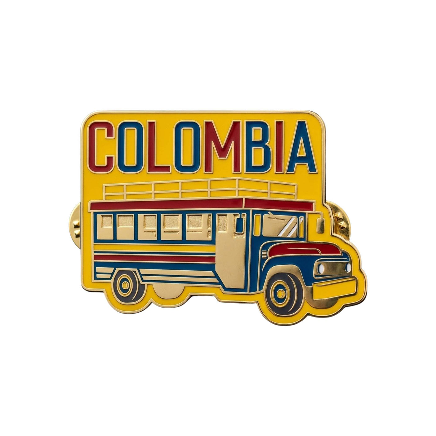 Colombia Enamel Pin