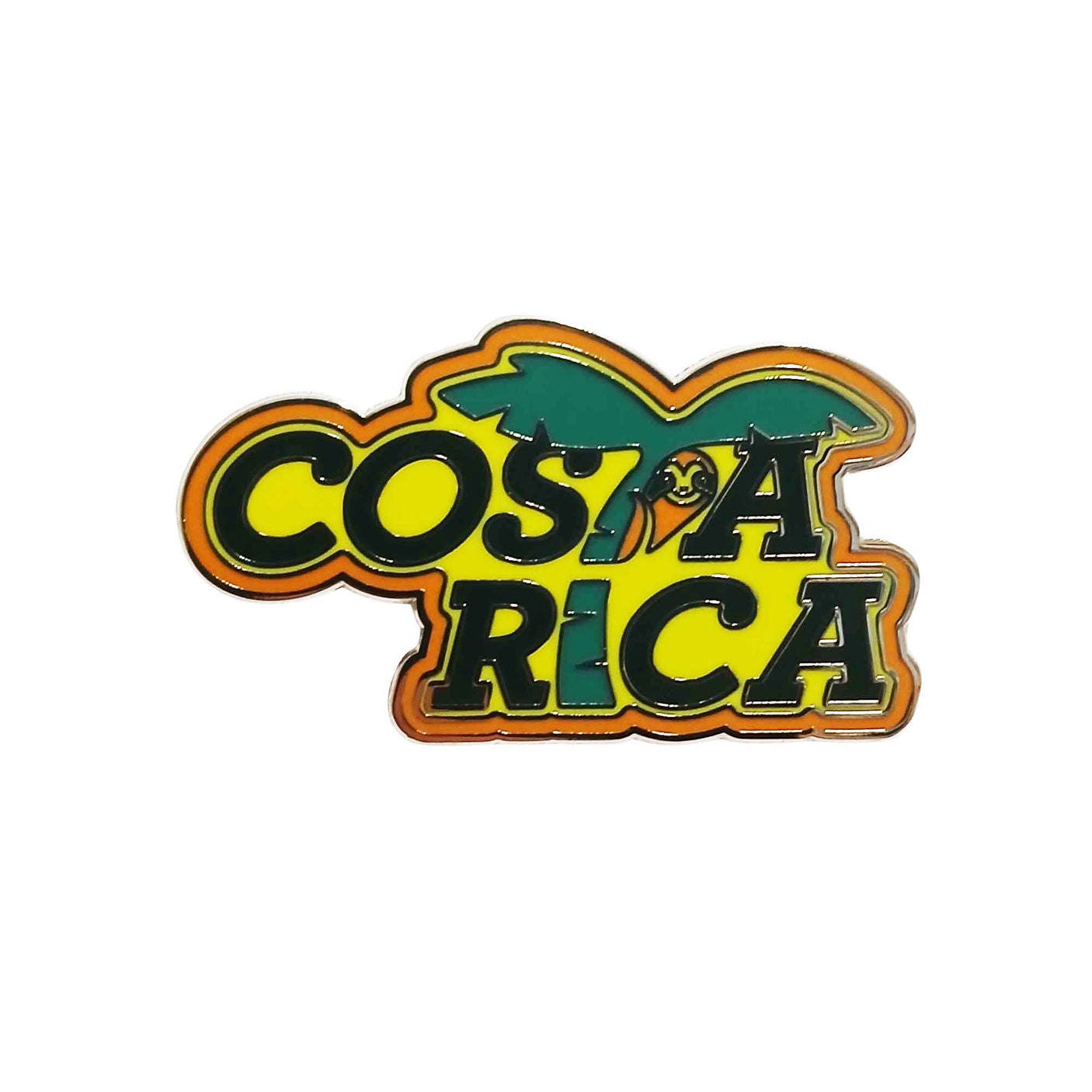 Costa Rica Enamel Pin