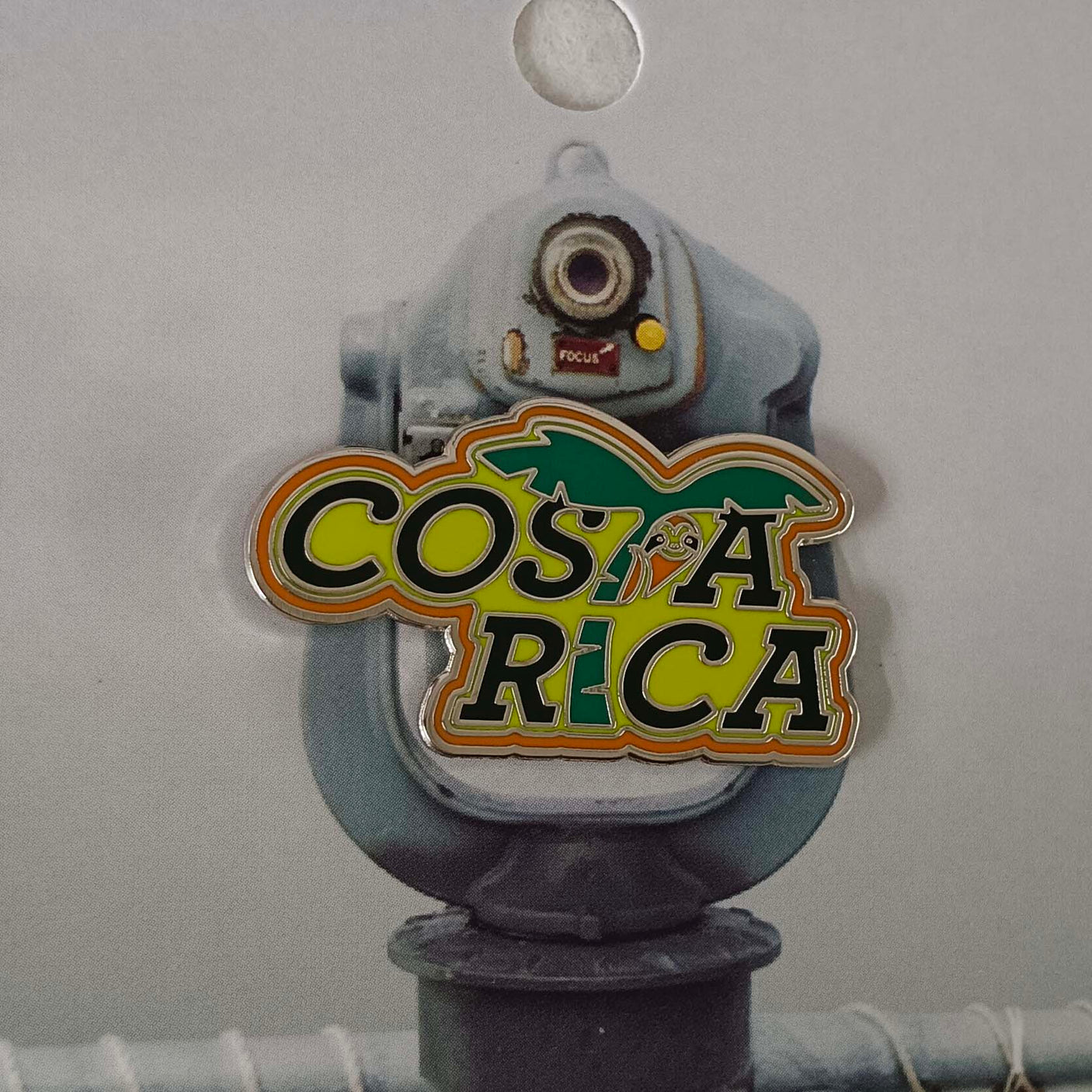 Costa Rica Enamel Pin