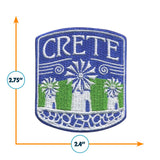 Crete Iron On Patch