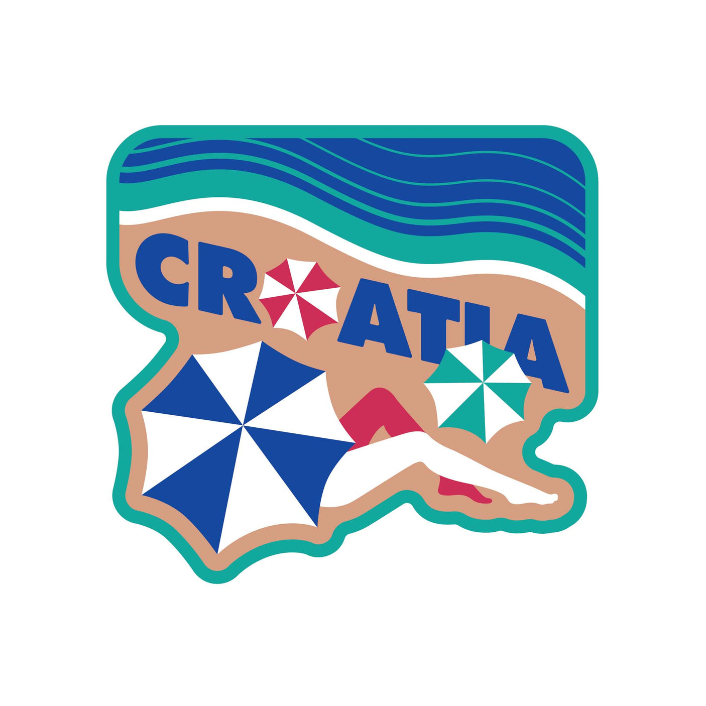 Croatia Sticker