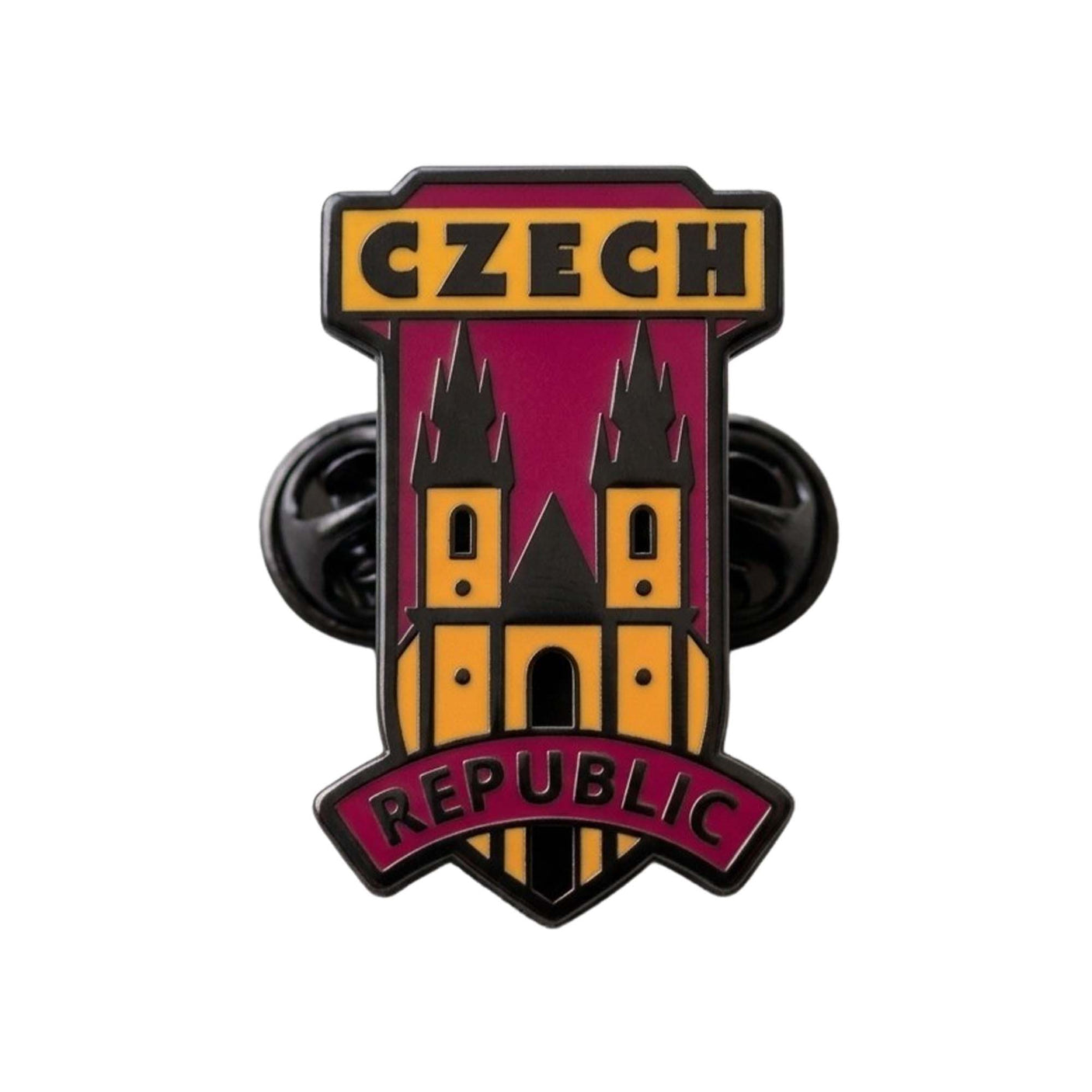 Czech Republic Enamel Pin