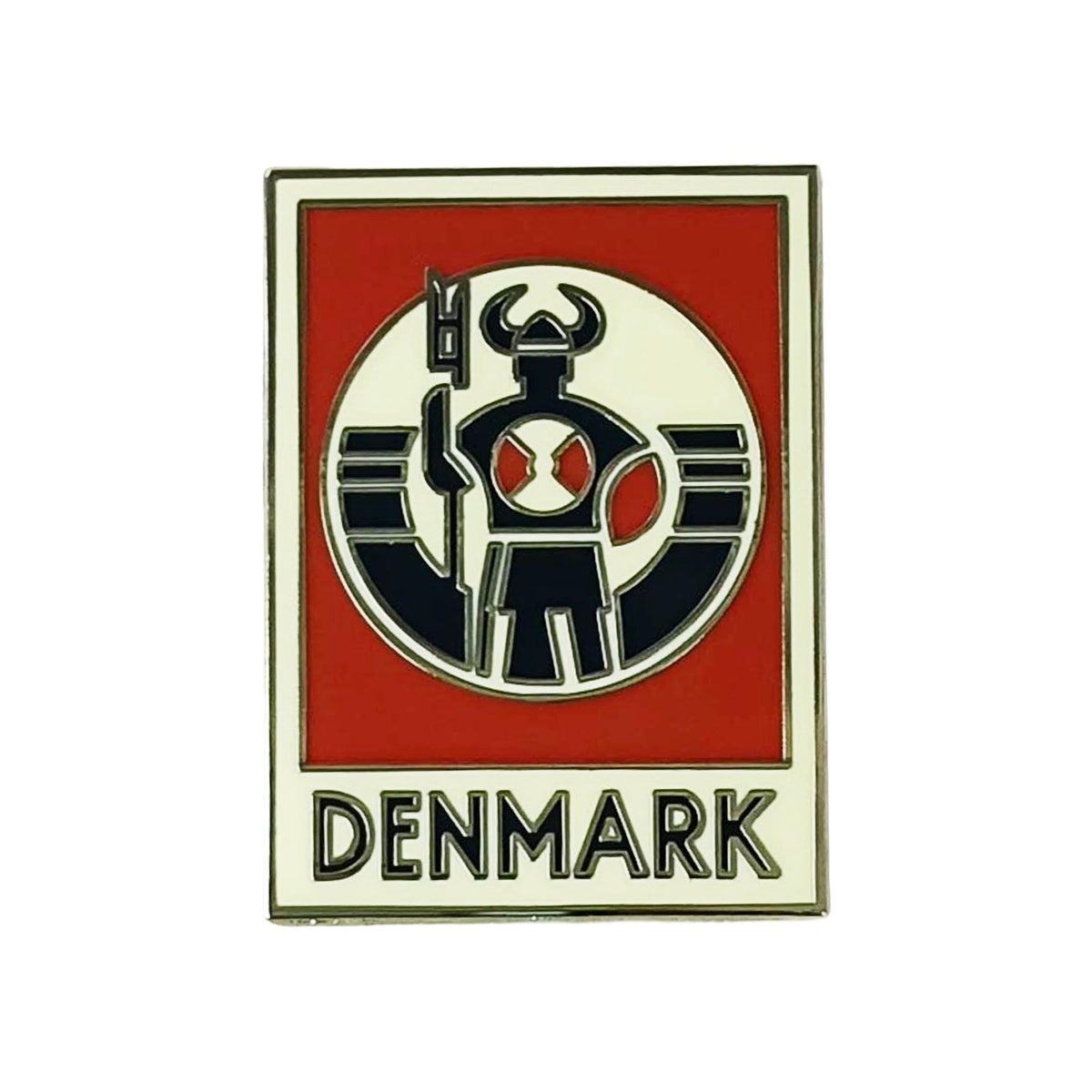 Denmark Enamel Pin – Vagabond Heart