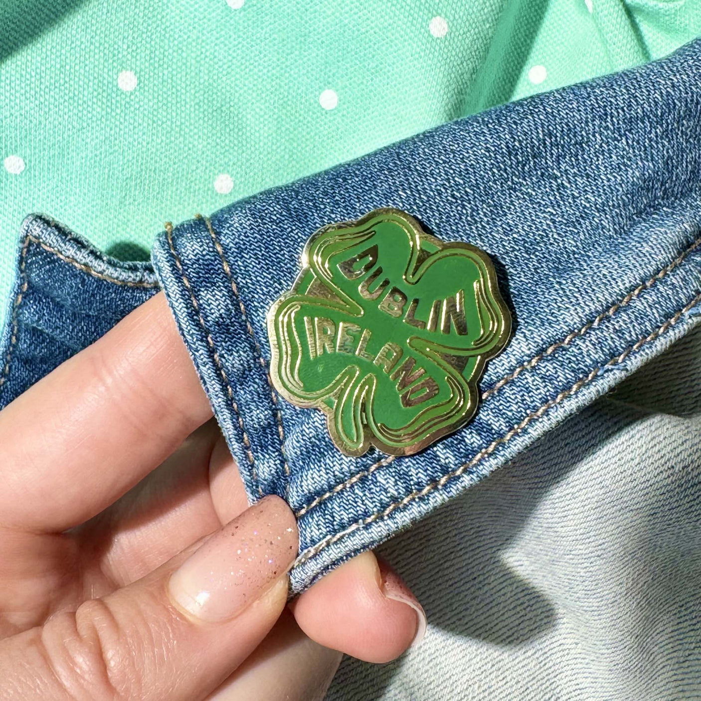 Dublin Ireland Enamel Pin