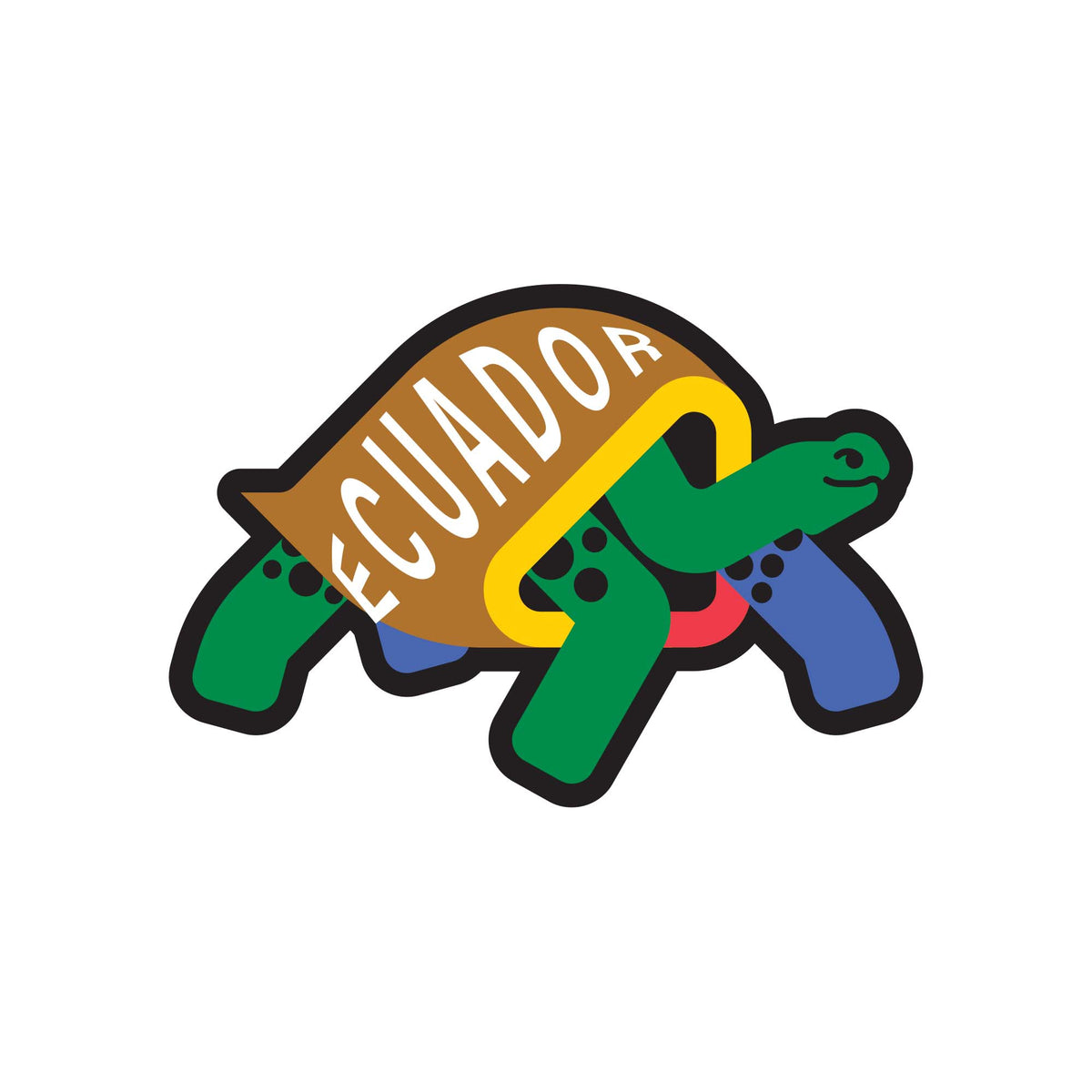 Ecuador Vinyl Sticker
