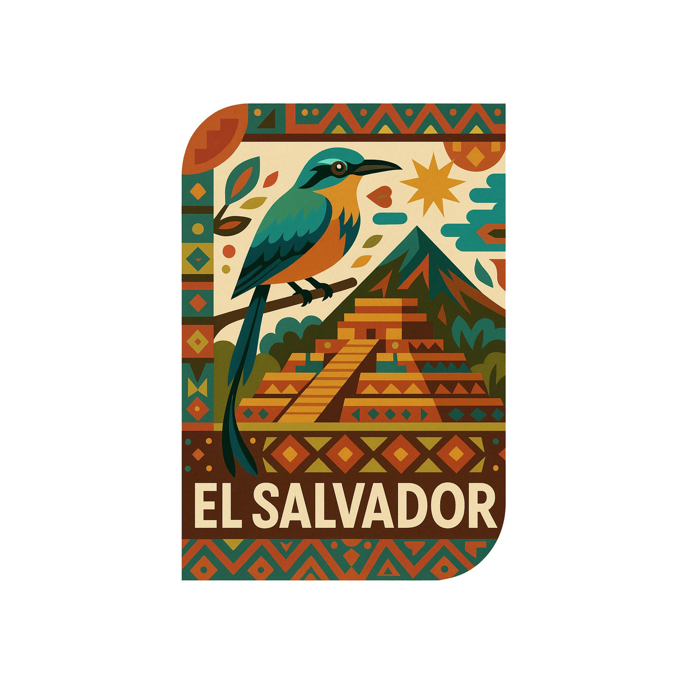 El Salvador Sticker