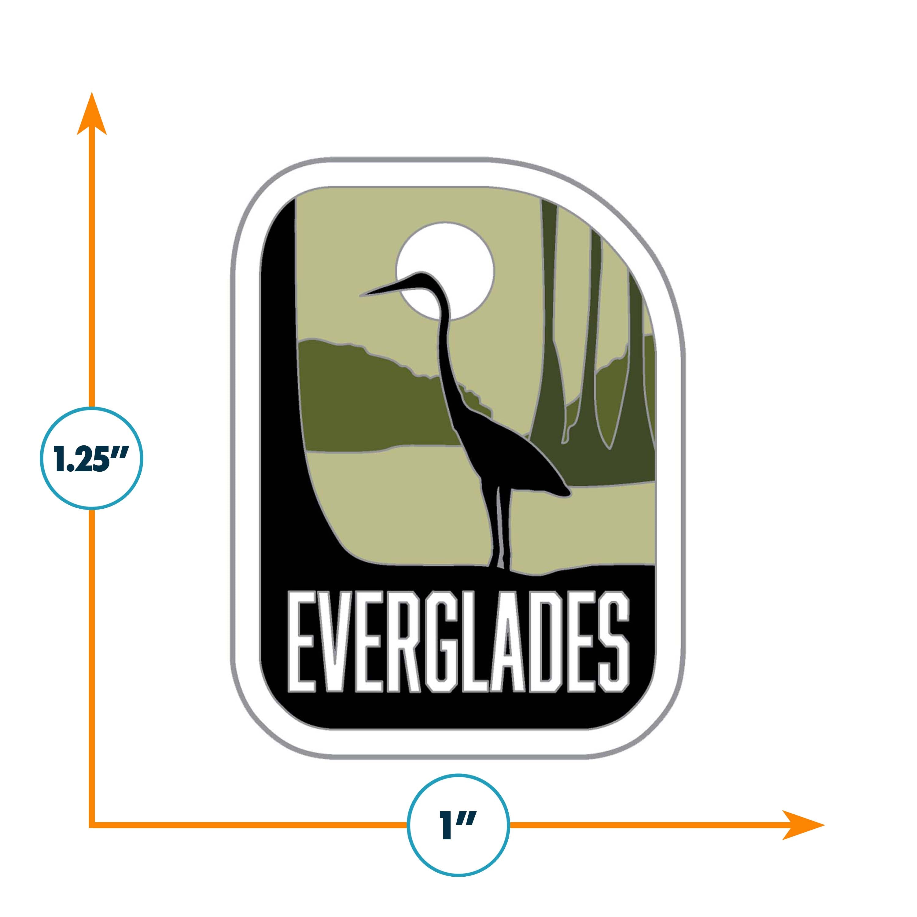 Everglades National Park Enamel Pin – Vagabond Heart