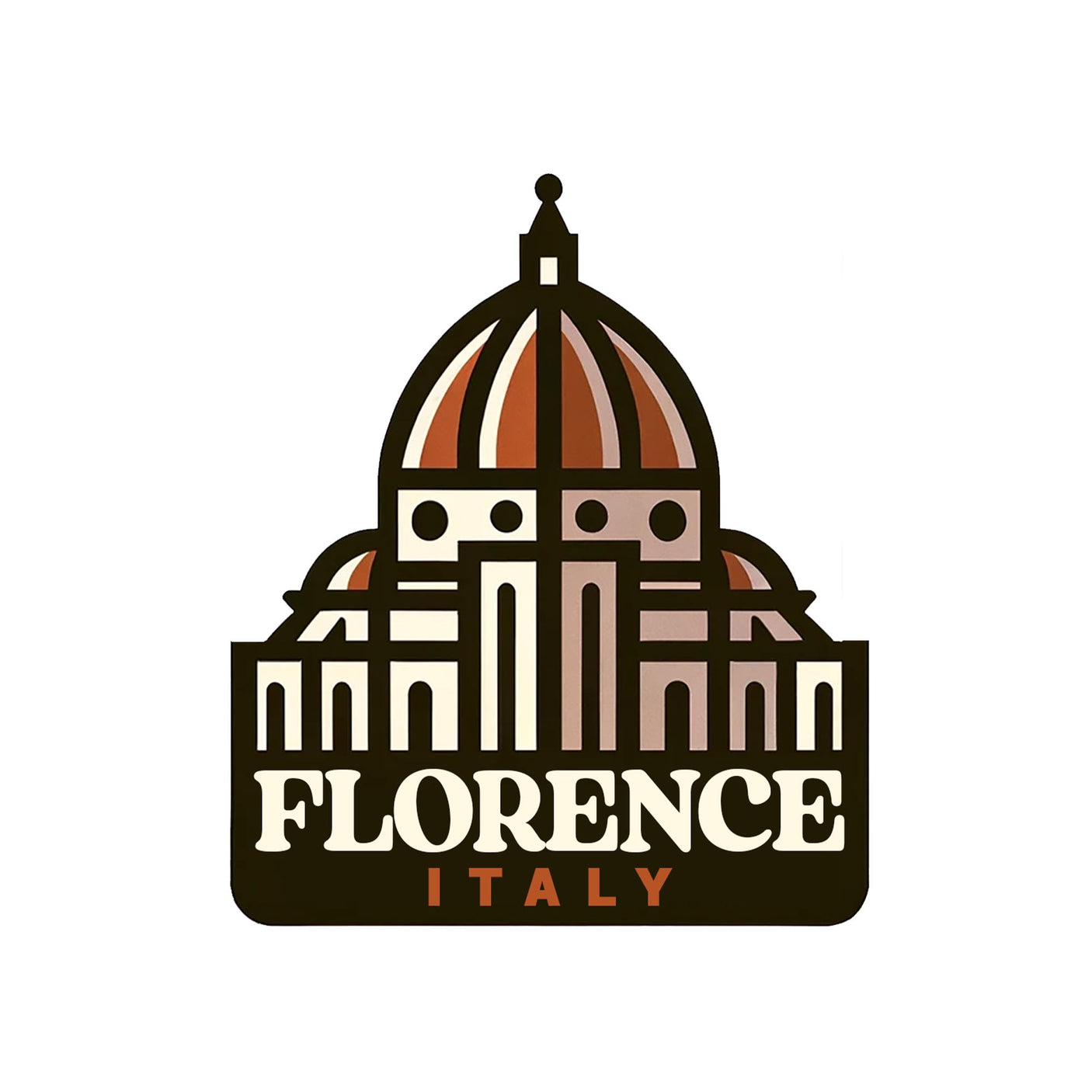 Florence Italy Enamel Pin