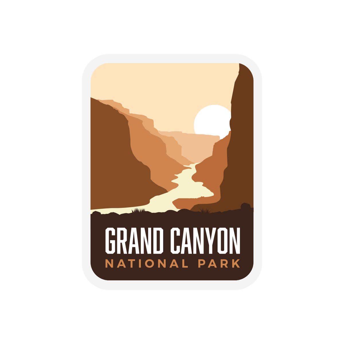 Grand Canyon National Park Sticker