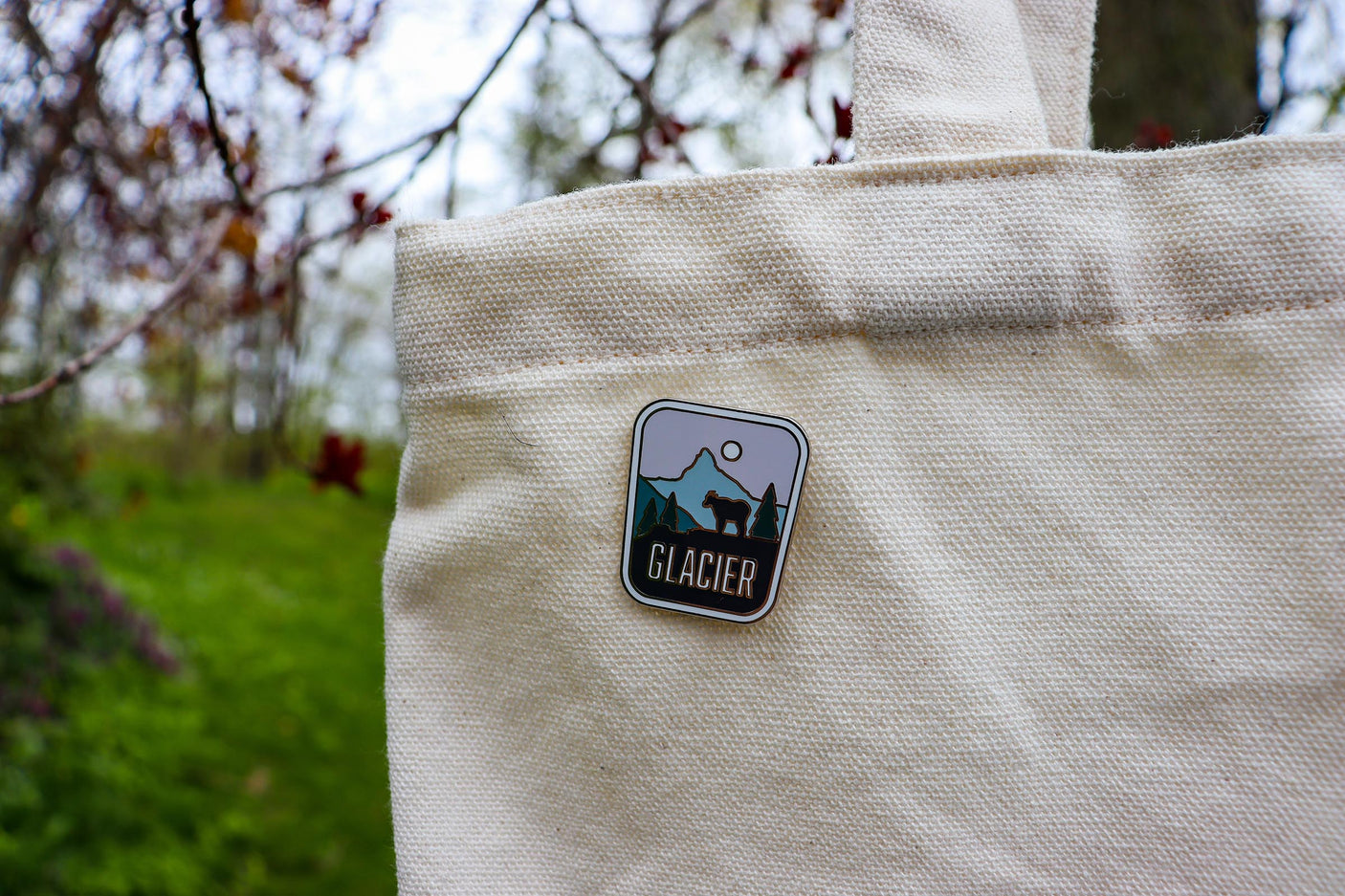 Glacier National Park Enamel Pin