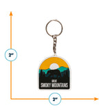 Great Smoky Mountains National Park PVC Keychain