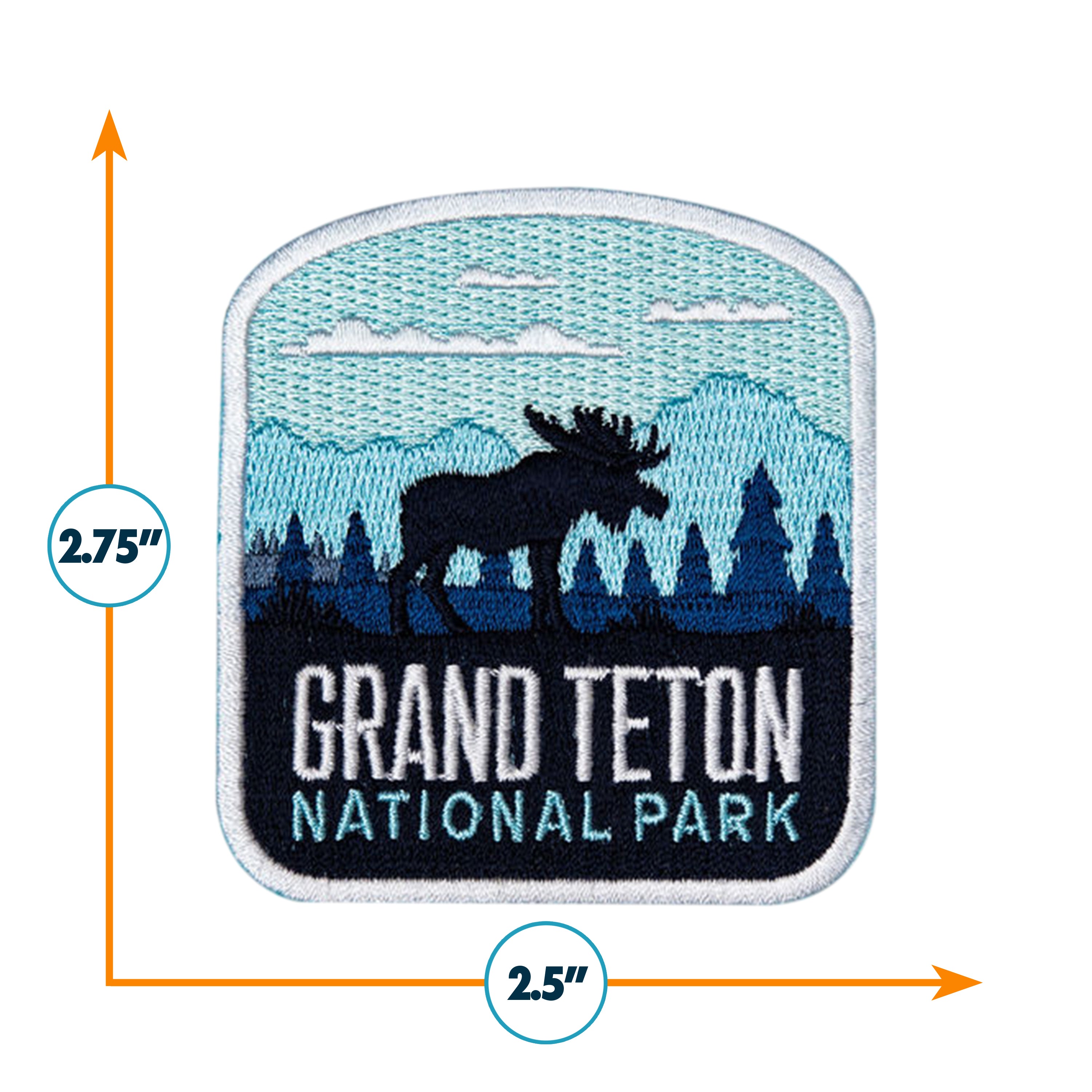 Grand Teton National Park Patch – Vagabond Heart