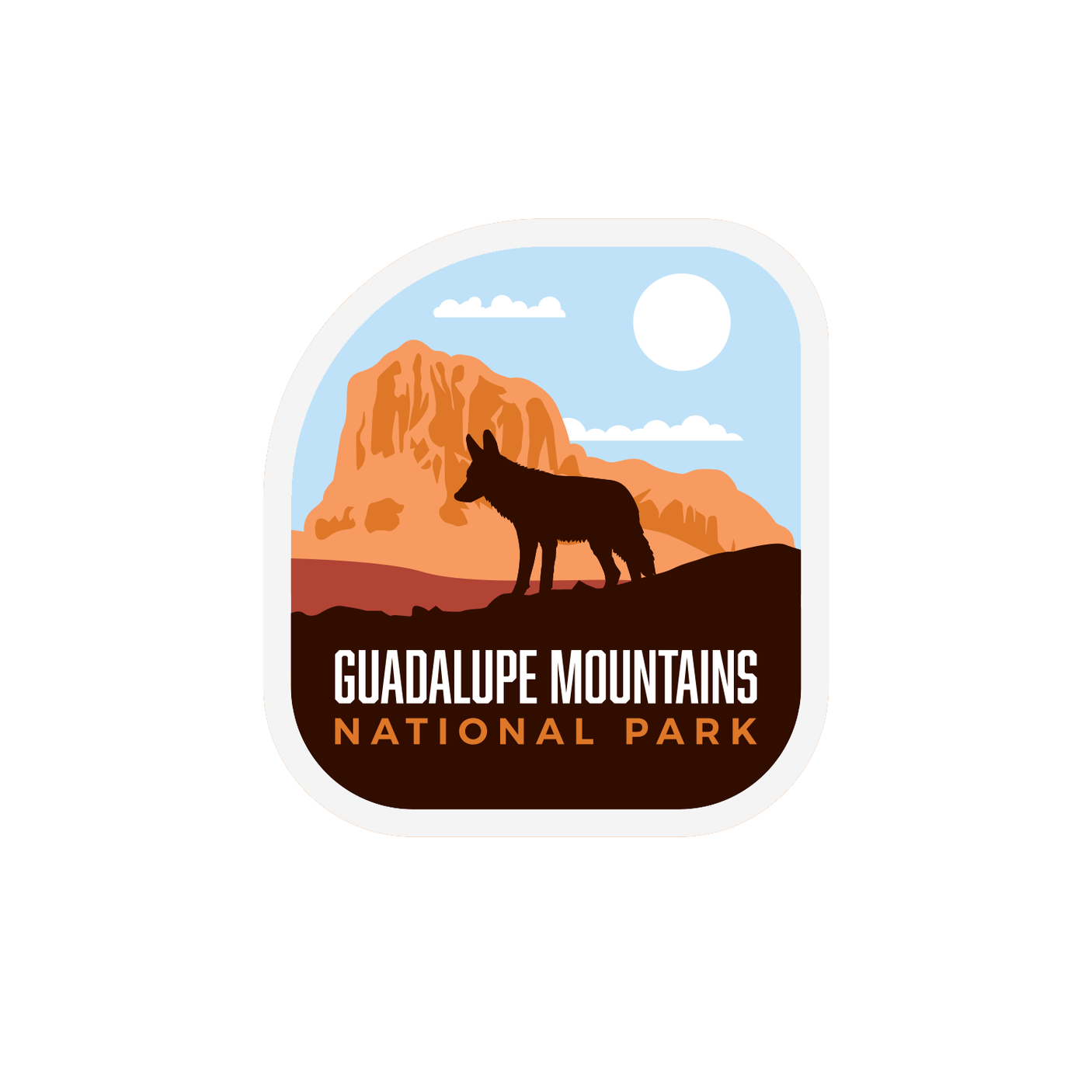 Guadalupe Mountains National Park Sticker
