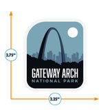 Gateway Arch National Park Sticker