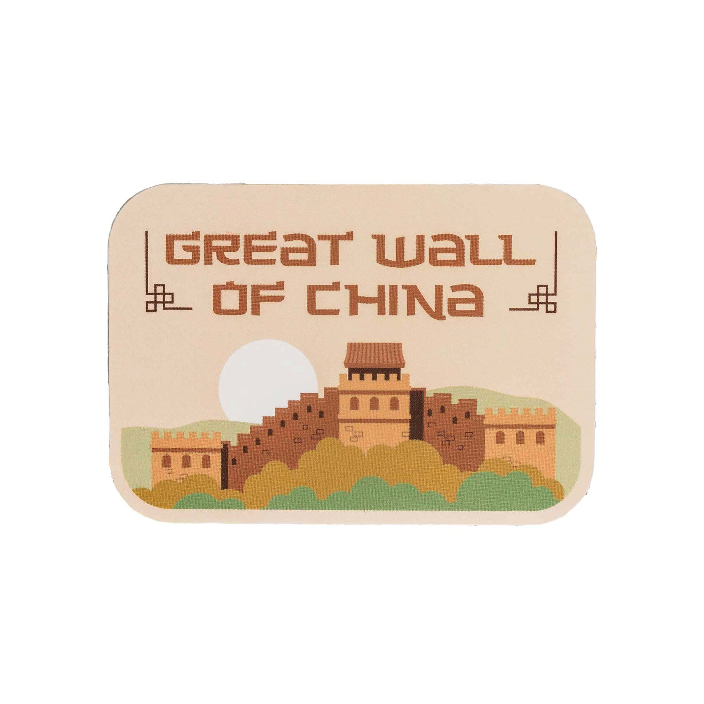 Great Wall of China Sticker