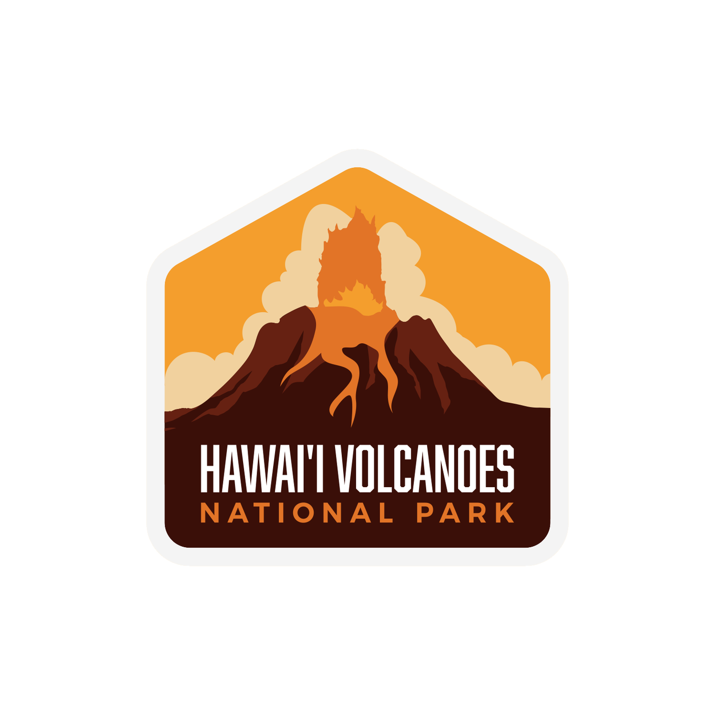 Hawaii Volcanoes National Park Sticker