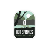 Hot Springs National Park Sticker