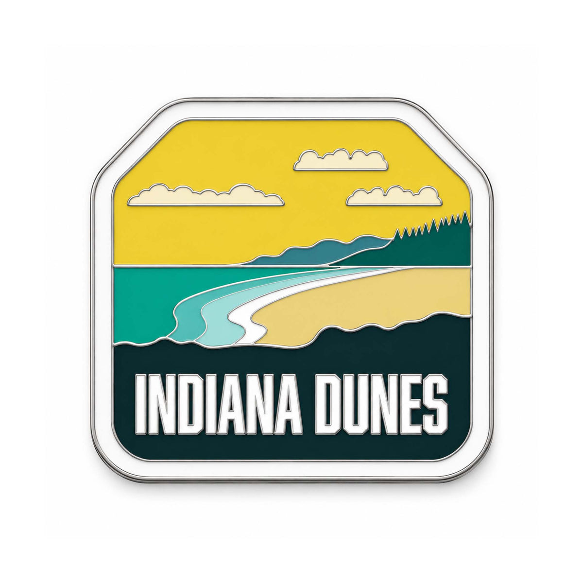 Indiana Dunes National Park Enamel Pin