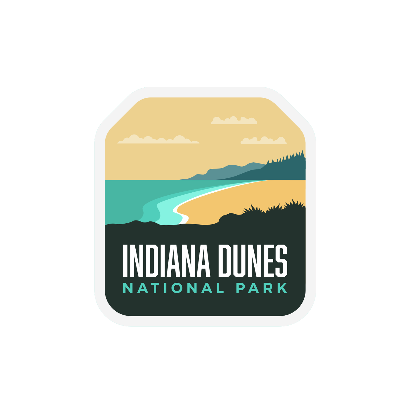 Indiana Dunes National Park Sticker