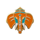 India Enamel Pin