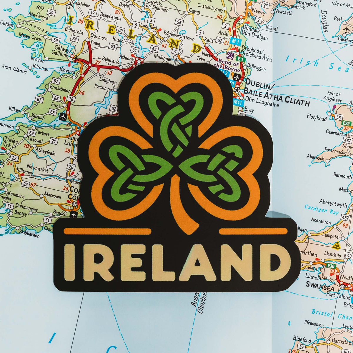 Ireland Map Sticker Ireland Sticker – Vagabond Heart