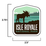 Isle Royale National Park Sticker