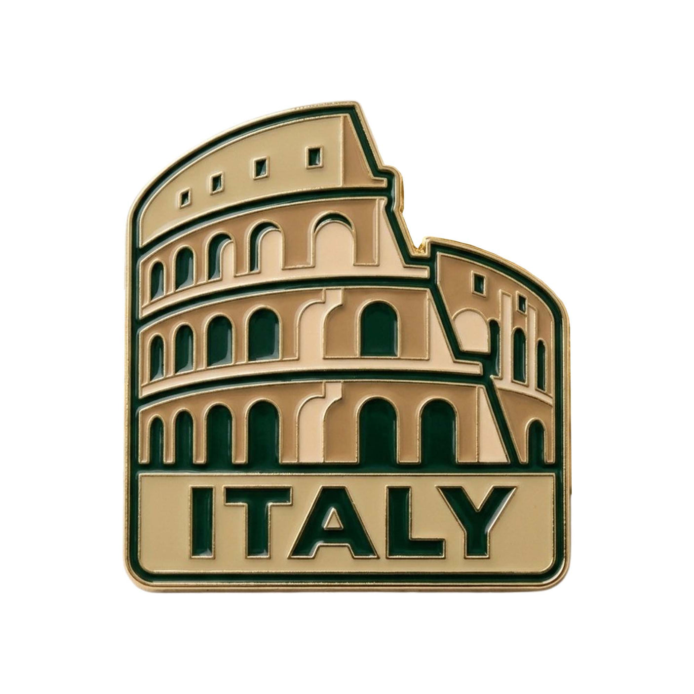 Italy Enamel Pin