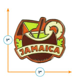 Jamaica Enamel Pin