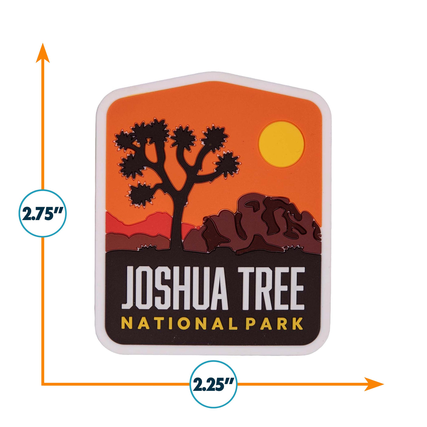 Joshua Tree National Park PVC Fridge Magnet